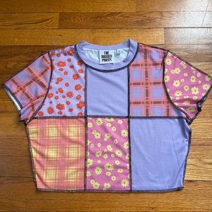 ragged priest neato cropped tee nwot